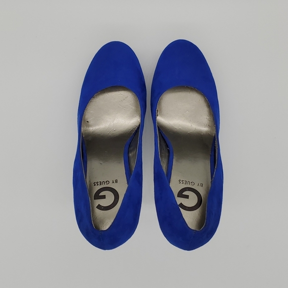 G by Guess Faux-leather blue pumps - Picture 6 of 6